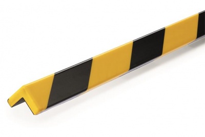 Ochranný profil na hrany, magnetický, DURABLE "C20", žltý-čierny