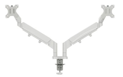 Rameno na dva monitor, LEITZ "Ergo Dual", svetlosivá