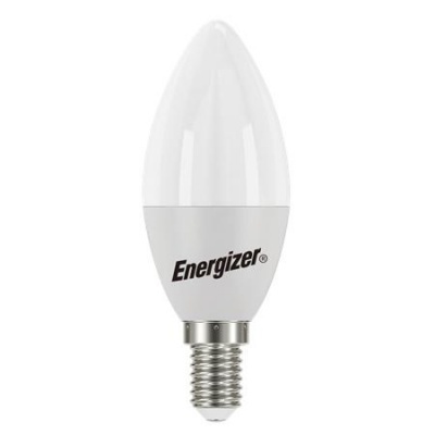 LED žiarovka, E14, sviečka, 4,9W (40W), 470lm, 3000K, ENERGIZER