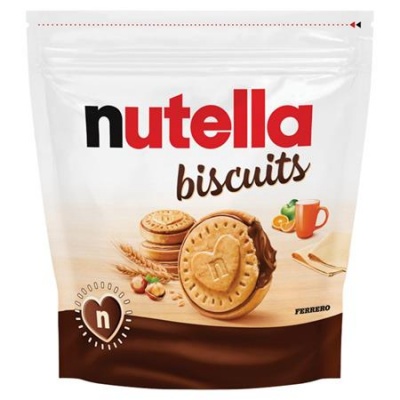 Sušienky, 304 g, NUTELLA „Biscuit“ plnené kakaovo-lieskovoorieškovým krémom