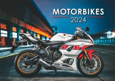 Kalendár, nástenný, DAYLINER, "Motorbikes"