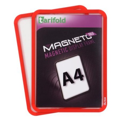 Magnetický rám, A4, DJOIS "Magneto Solo", červená