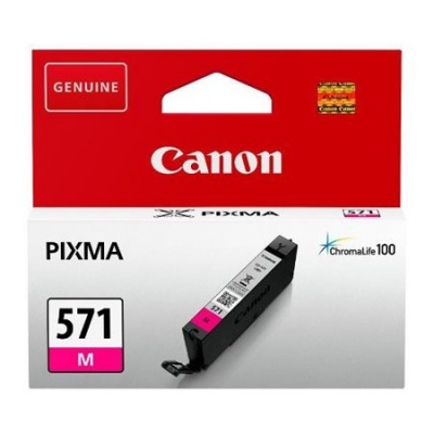 CLI-571M náplň pre tlačiarne Pixma MG5750, 6850,7750, CANON červená, 7 ml