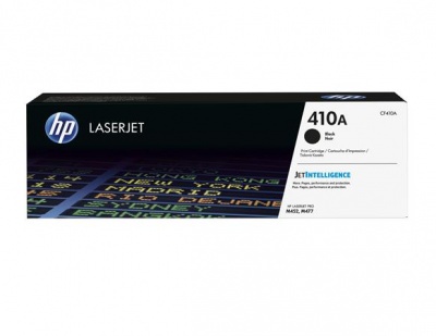 CF410A toner k tlačiarňam ColorLaserJet M452, M477, HP 410A, čierna, 2,3k