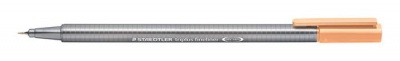 Liner, 0,3 mm, STAEDTLER "Triplus 334", broskyňový kvet