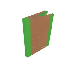 Box na dokumenty, 30 mm, kartón, A4, DONAU "Life", neónovo zelená