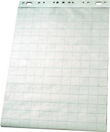 Flipchart papier, čistý-štvorčekový, 65 x 95,5 cm, 50 listov, ESSELTE