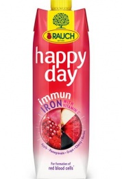 Ovocná šťava, 55%, 1l, RAUCH "Happy day", Immun Iron
