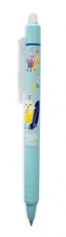 Roller, 0,35 mm, odstrániteľné písmo, stláčací mechanizmus, PILOT "Frixion Clicker Pool Party" , modrý
