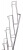 Nástenný prezentačný stojan, na katalógy, A4, 7 priehradok, ALBA, strieborný