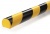 Ochranný profil povrchu, DURABLE "S32R", žltý-čierny