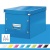 Škatuľa, rozmer L, LEITZ "Click&Store", modrá