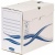 Archivačná krabica, A4, 150 mm, FELLOWES "Bankers Box Basic", modrá/biela