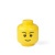 Úložný box, malý, hlava, LEGO, Boy