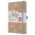 Diár, A5, týždenný, 2027, tvrdá obálka, SIGEL "Jolie",Blue Floral Serenity