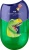 Strúhadlo, displej, dvojdierové, so zásobníkom,  FABER-CASTELL, dinosaurus