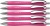 Guľôčkové pero, 0,7 mm, stláčací mechanizmus, SCHNEIDER "Slider Rave XB", magenta