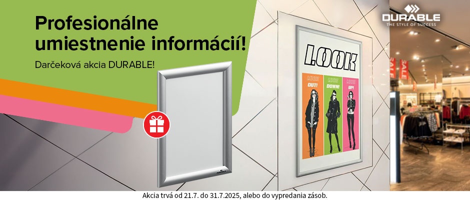 Profesionálne umiestnenie informácií!